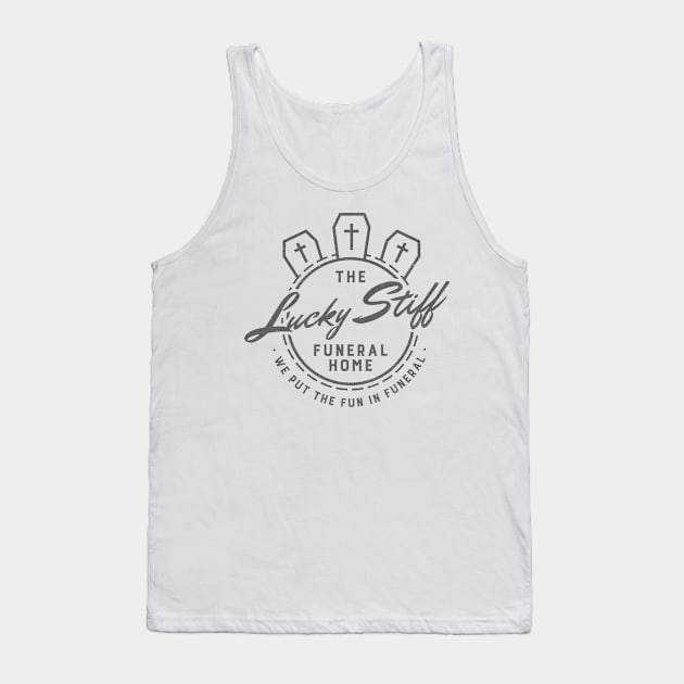 The Lucky Stuff (Black) Tank Top by winstongambro